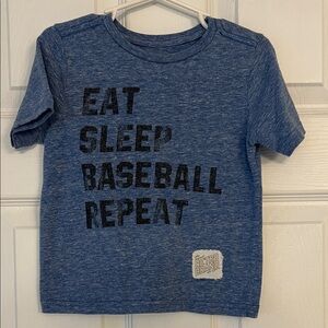Super Soft Blue Baseball Boys2T T-Shirt
